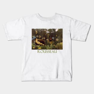 The Dream (1910) by Henri Rousseau Kids T-Shirt